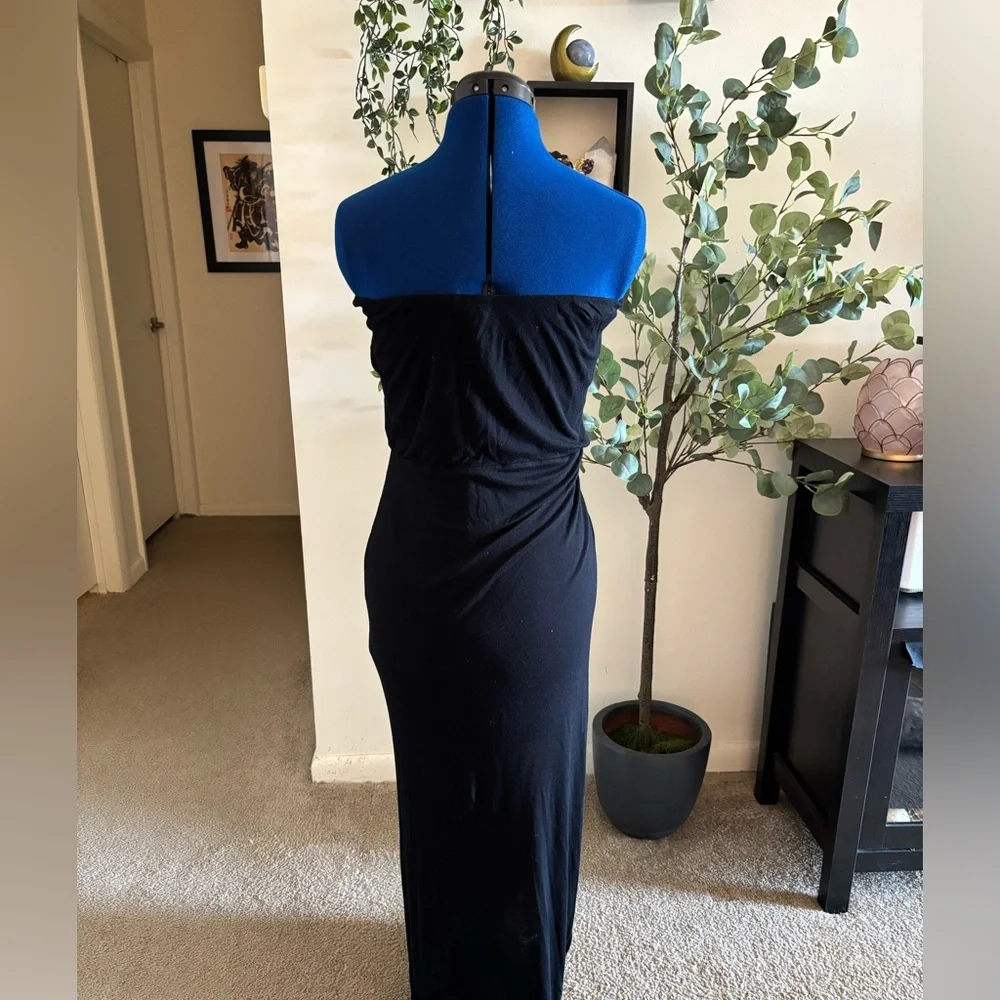 Halston Heritage Black Strapless Dress - Small - Picture 3 of 6